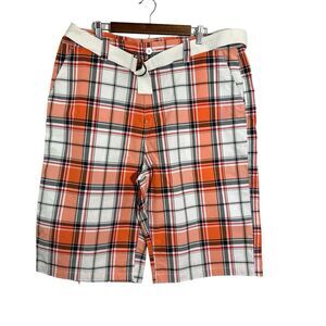 SOUTHPOLE Mens Shorts Cargo Plaid Baggy Y2K Hip Hop Jorts 42‎
